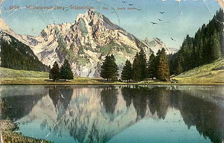 Wildhouserschafberg pocztówka z gór