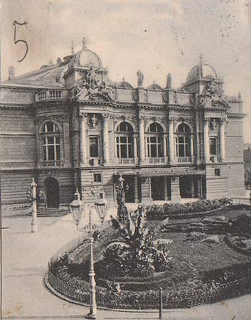 front Teatru Starego w Krakowie